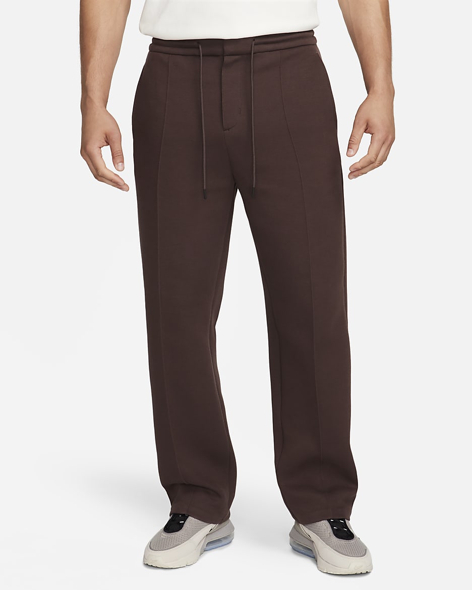 Nike mens open hem sweatpants online